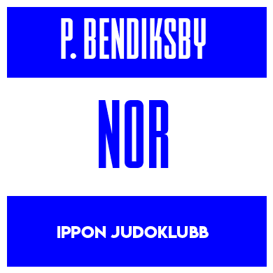 Rygnummer for Pil Bendiksby