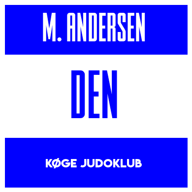 Rygnummer for Mikkel Andersen