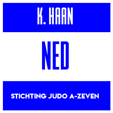Rygnummer for Kelvin De Haan