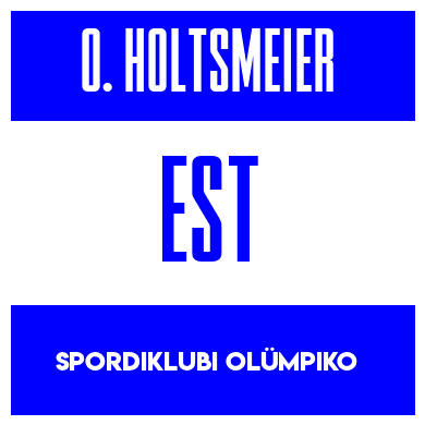 Rygnummer for Oliver Holtsmeier