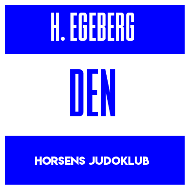Rygnummer for Holger Skovhus Egeberg