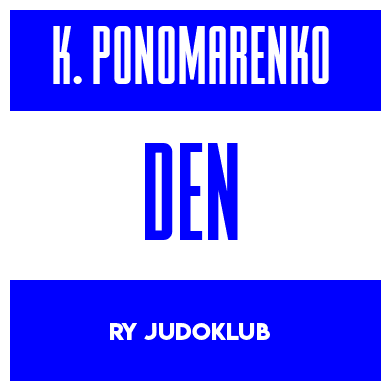 Rygnummer for Kyrylo Ponomarenko