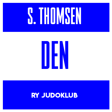 Rygnummer for Søren Møller Thomsen