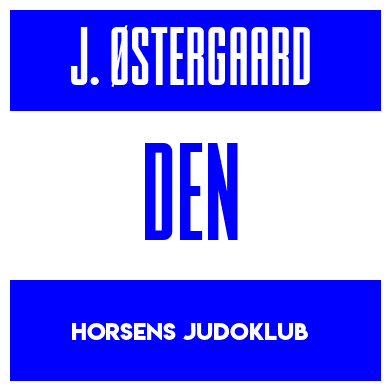 Rygnummer for Johan Østergaard