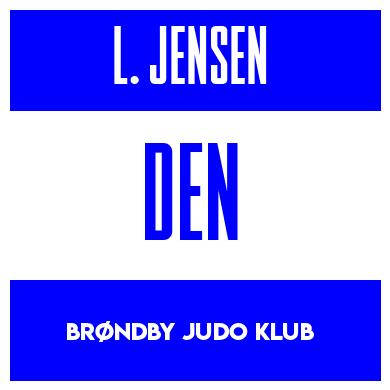 Rygnummer for Leonard Johan Jensen