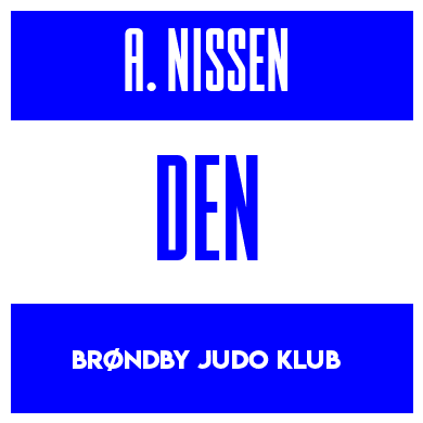 Rygnummer for Anders Nissen