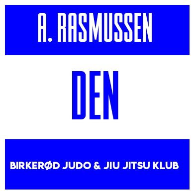 Rygnummer for Alvilde K. Rasmussen