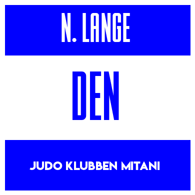 Rygnummer for Nikolai Lange