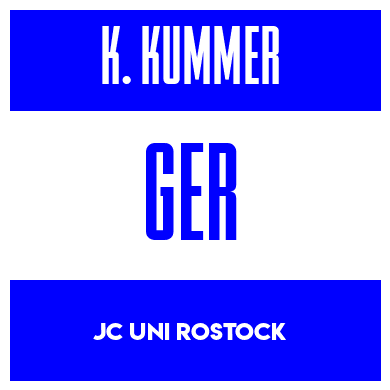 Rygnummer for Konstantin  Kummer