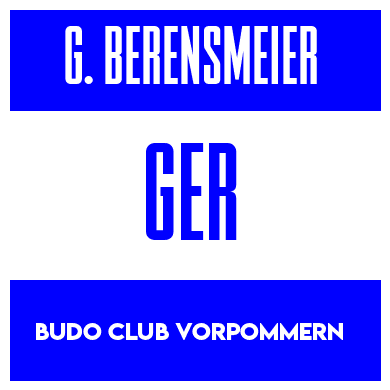 Rygnummer for Gustav  Berensmeier
