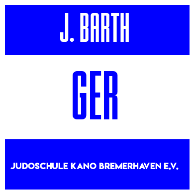 Rygnummer for Julius  Barth