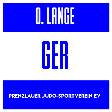 Rygnummer for Ole  Lange