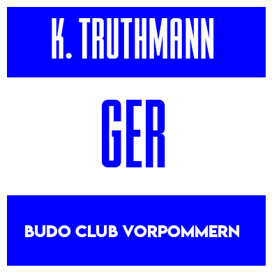 Rygnummer for Kilian  Truthmann