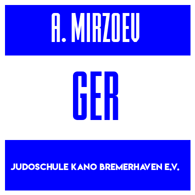 Rygnummer for Abdullah Mirzoev