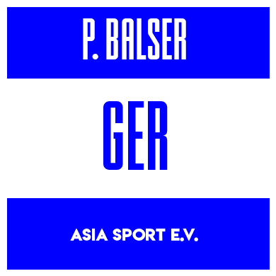 Rygnummer for Pavel Balser