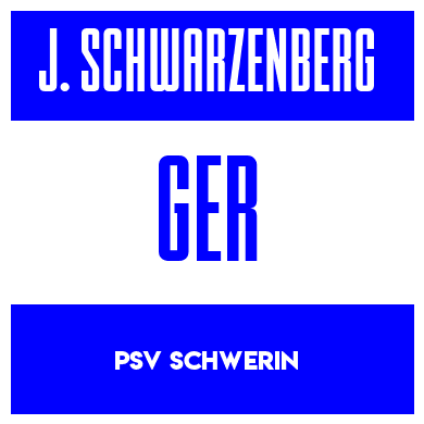 Rygnummer for Julia Schwarzenberg