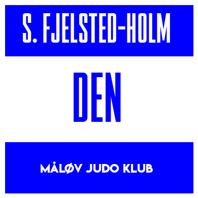 Rygnummer for Sander Fjelsted-Holm