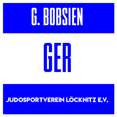 Rygnummer for Gustav Bobsien