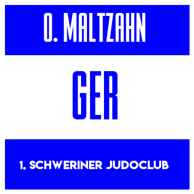 Rygnummer for Oskar Maltzahn