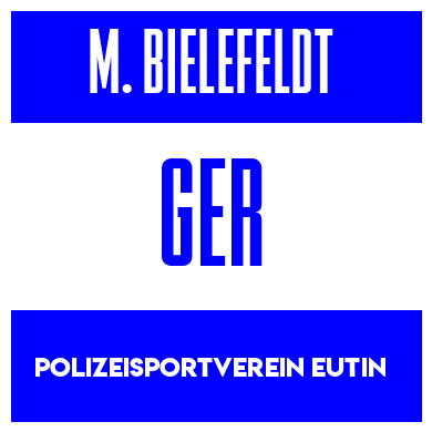 Rygnummer for Maximilian Bielefeldt