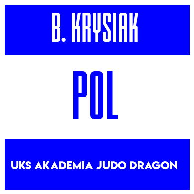 Rygnummer for Borys Krysiak