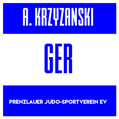 Rygnummer for Alexander Krzyzanski