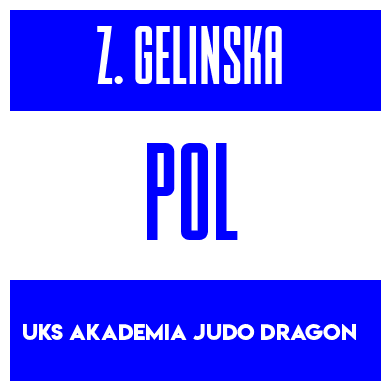 Rygnummer for Zuzanna Gelinska