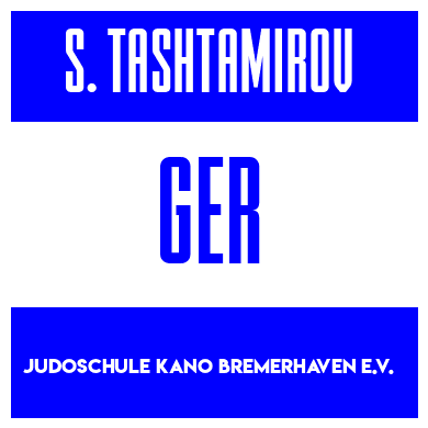 Rygnummer for Salam Tashtamirov