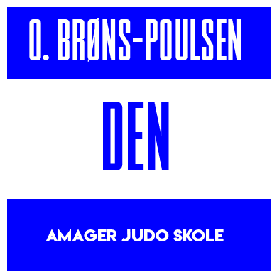 Rygnummer for Oscar Joe Brøns-Poulsen