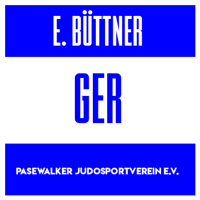 Rygnummer for Elias Büttner