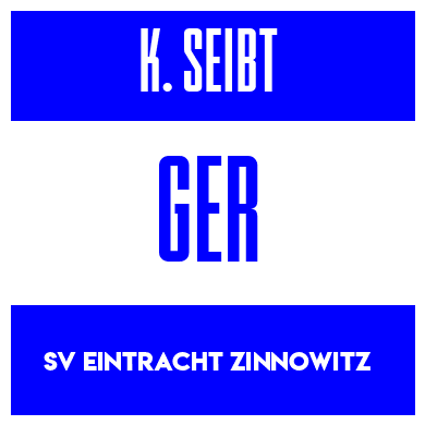 Rygnummer for Konrad Seibt