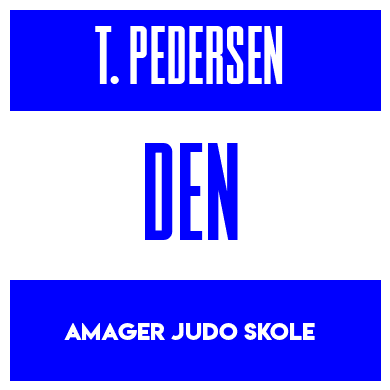 Rygnummer for Tobias Spiel Pedersen