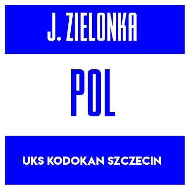 Rygnummer for Jakub Zielonka