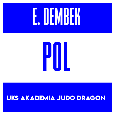 Rygnummer for Emil Dembek