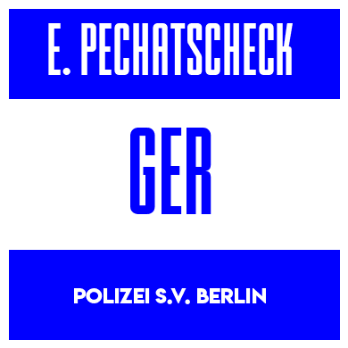 Rygnummer for Emmi Pechatscheck