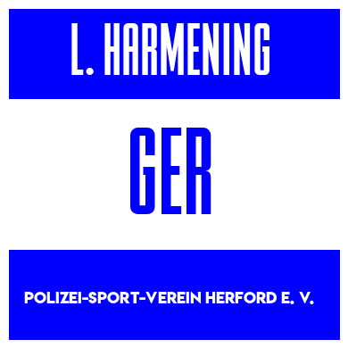 Rygnummer for Luca Harmening