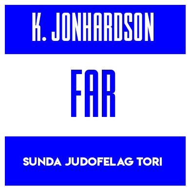 Rygnummer for Kristian Jonhardson