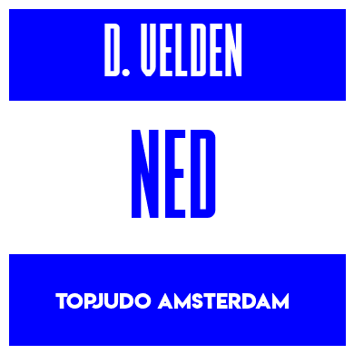 Rygnummer for Derek Ten Velden