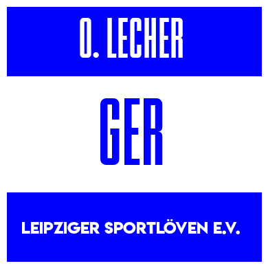 Rygnummer for Ole Lecher