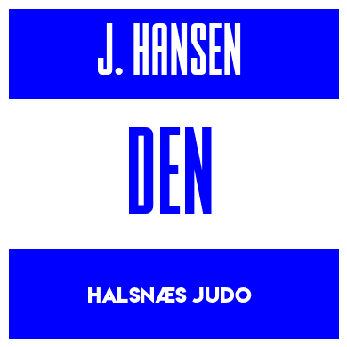 Rygnummer for Jens Hansen