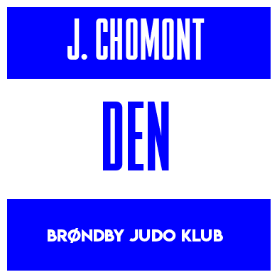 Rygnummer for Jakub Chomont