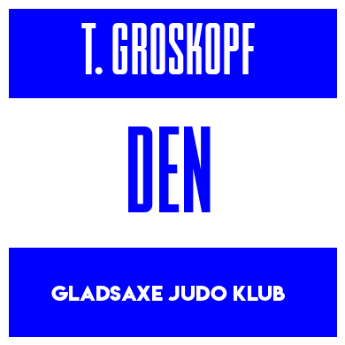 Rygnummer for Thorbjørn Groskopf