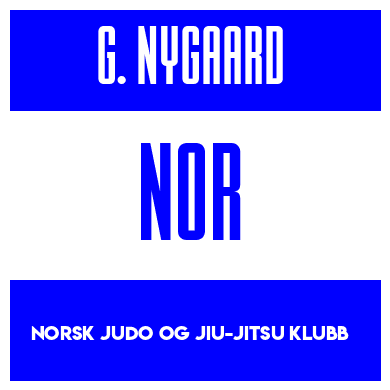Rygnummer for Gabriel Meland Nygaard