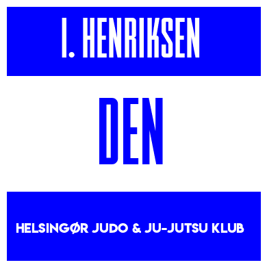 Rygnummer for Ida Henriksen