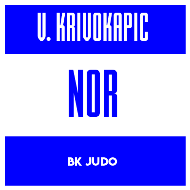 Rygnummer for Vidak Krivokapic