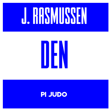 Rygnummer for Joacim F. Rasmussen