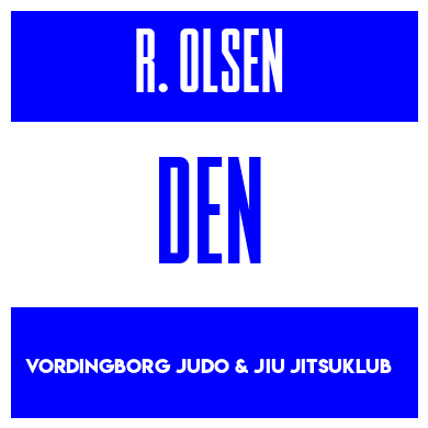 Rygnummer for Rasmus Olsen