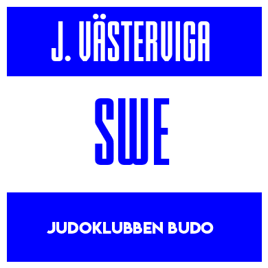 Rygnummer for Johan Västerviga