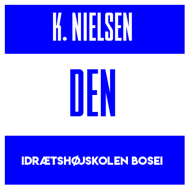 Rygnummer for Karsten Nielsen