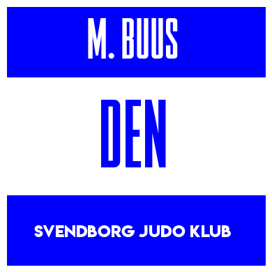 Rygnummer for Mette Buus